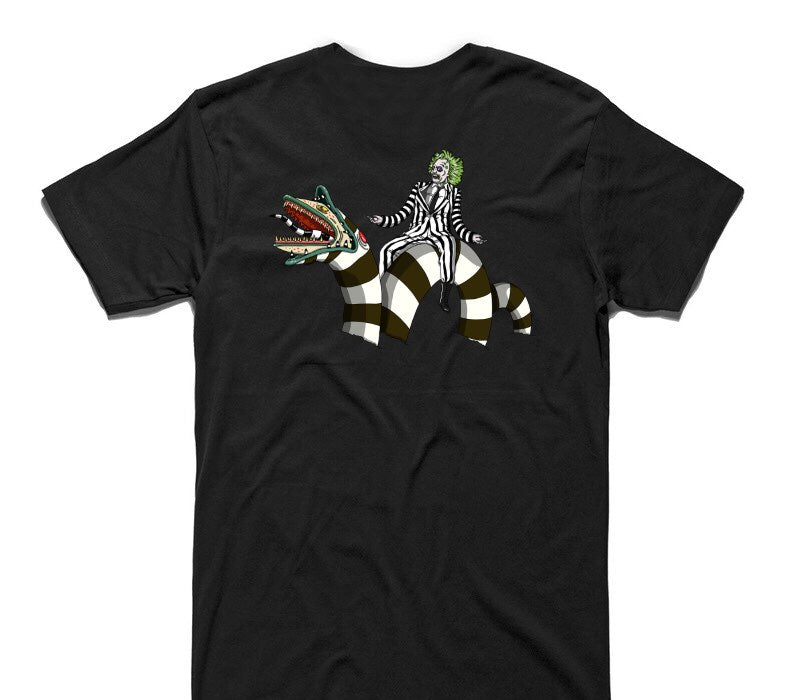 Custom AS Colour 100% Cotton Black T-Shirt