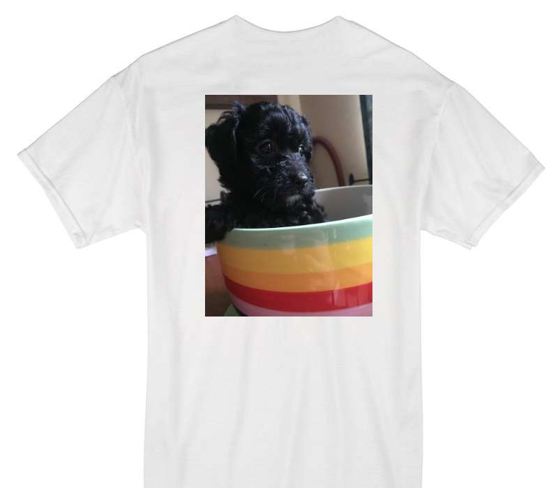 Custom Gildan 100% Cotton White T-Shirt