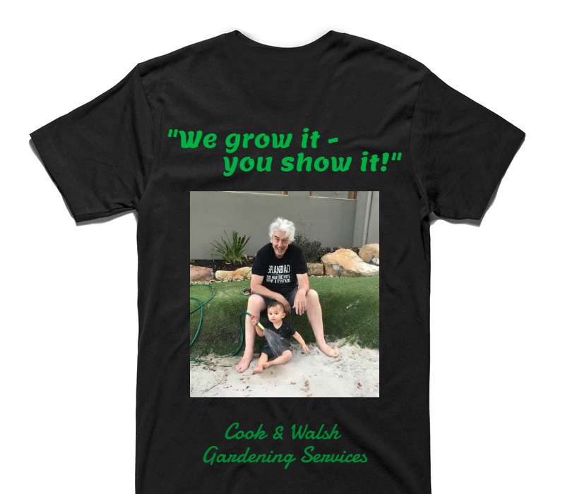 Custom AS Colour 100% Cotton Black T-Shirt