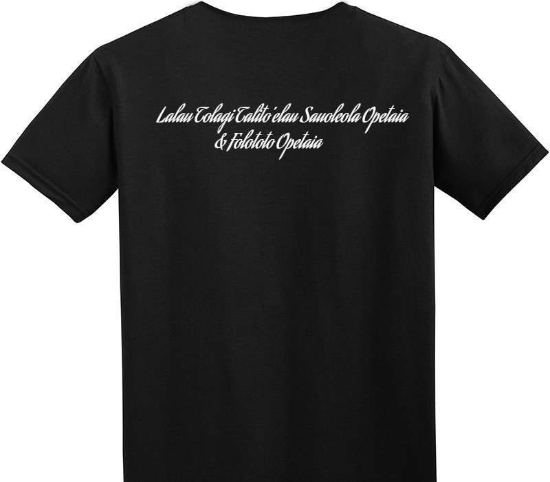 Custom Adult Soft Style 100% Cotton Black T-Shirt