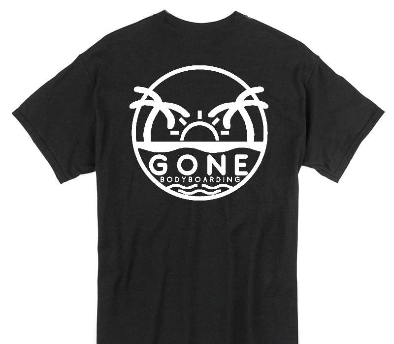 Custom Gildan 100% Cotton Black T-Shirt