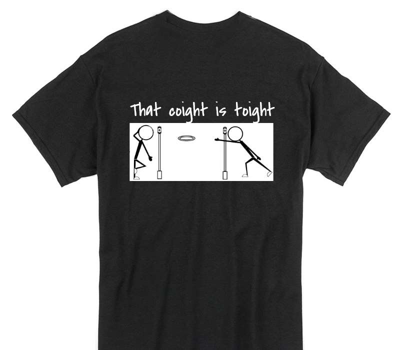 Custom Gildan 100% Cotton Black T-Shirt