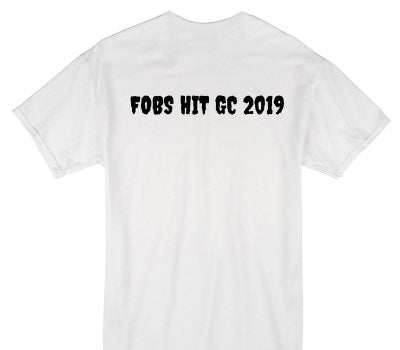 Custom Gildan 100% Cotton White T-Shirt