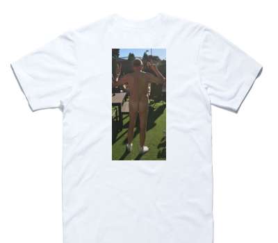 Custom AS Colour 100% Cotton White T-Shirt