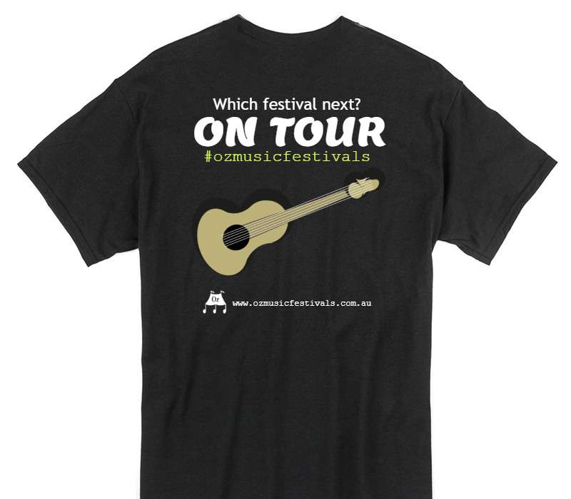 Custom Gildan 100% Cotton Black T-Shirt
