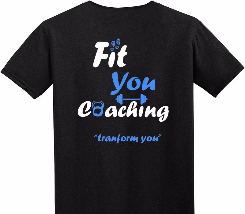 Custom Adult Soft Style 100% Cotton Black T-Shirt