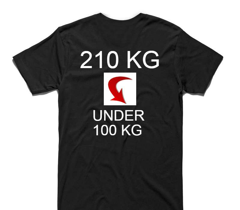 Custom AS Colour 100% Cotton Black T-Shirt