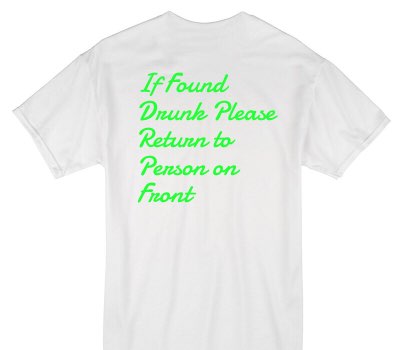 Custom Gildan 100% Cotton White T-Shirt