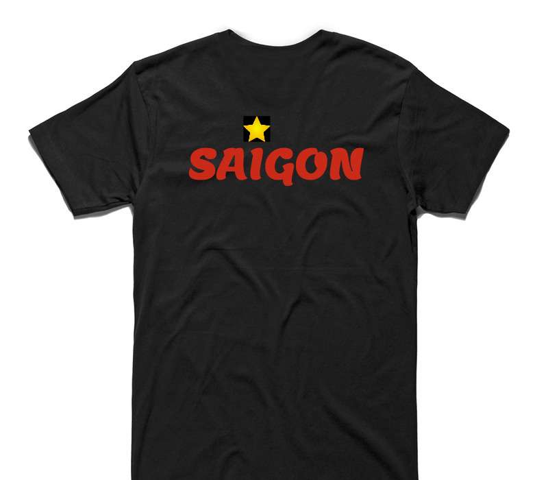 Custom AS Colour 100% Cotton Black T-Shirt