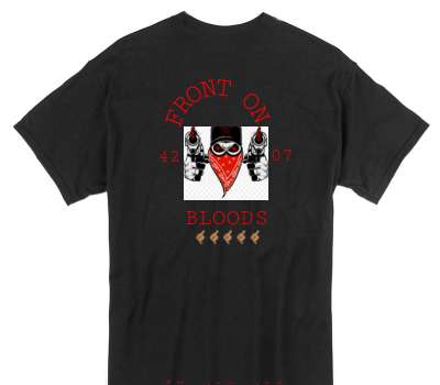 Custom Gildan 100% Cotton Black T-Shirt