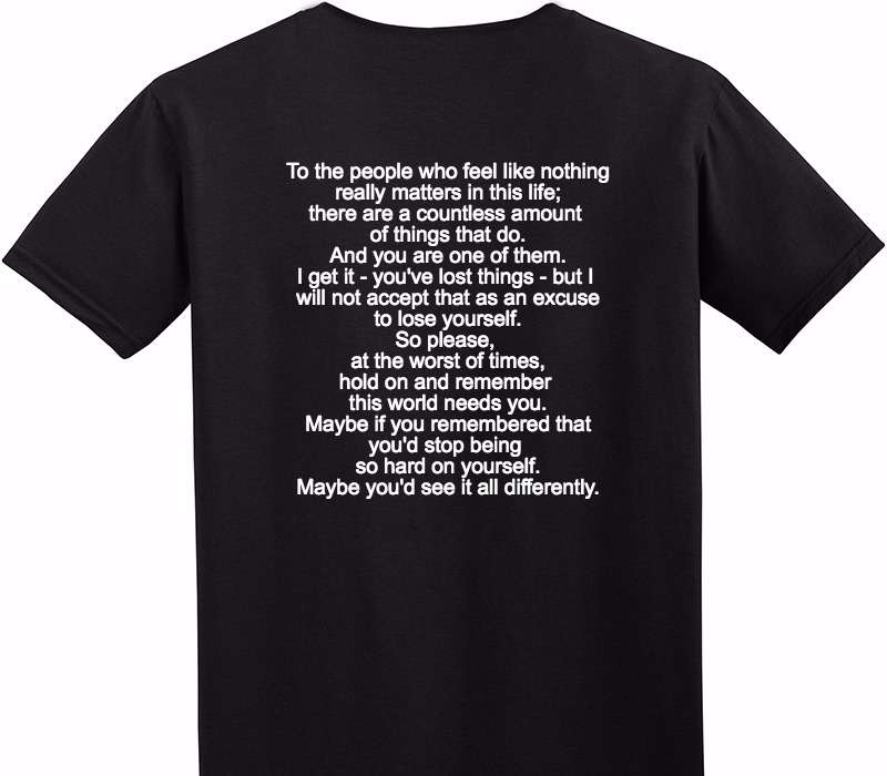 Custom Adult Soft Style 100% Cotton Black T-Shirt