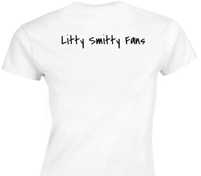 Custom Womens Soft Style 100% Cotton White T-Shirt