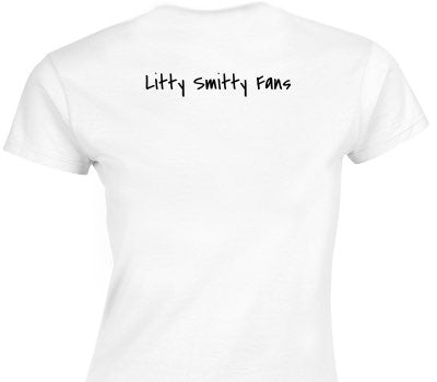 Custom Womens Soft Style 100% Cotton White T-Shirt