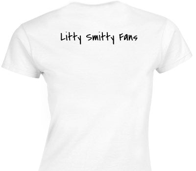 Custom Womens Soft Style 100% Cotton White T-Shirt