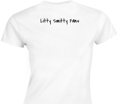 Custom Womens Soft Style 100% Cotton White T-Shirt