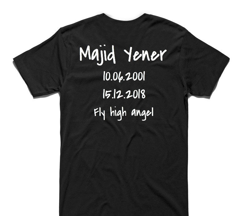 Custom AS Colour 100% Cotton Black T-Shirt