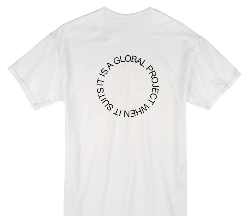 Custom Gildan 100% Cotton White T-Shirt