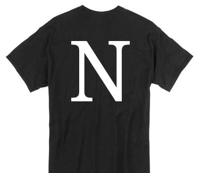 Custom Gildan 100% Cotton Black T-Shirt