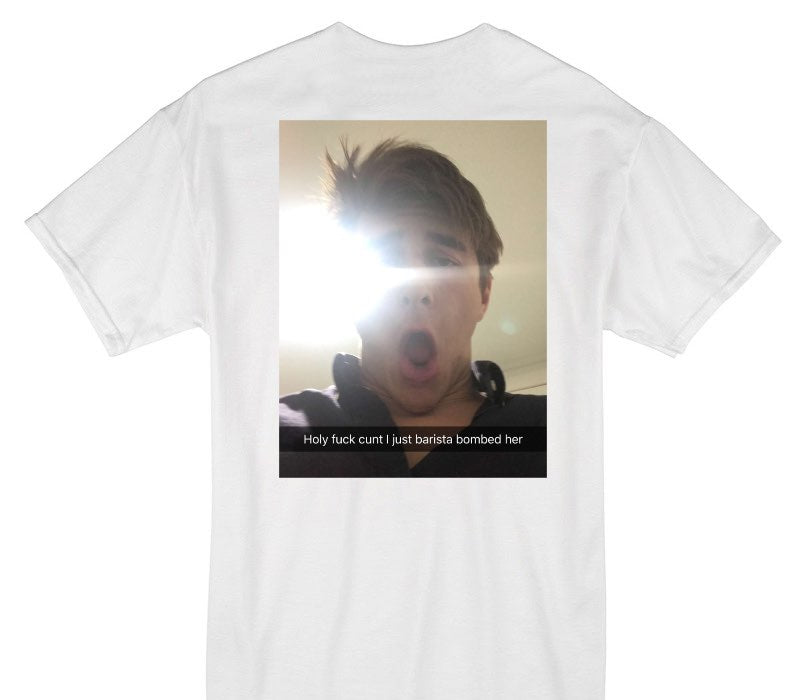 Custom Gildan 100% Cotton White T-Shirt
