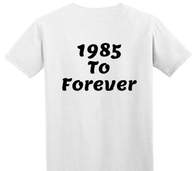 Custom Adult Soft Style 100% Cotton White T-Shirt