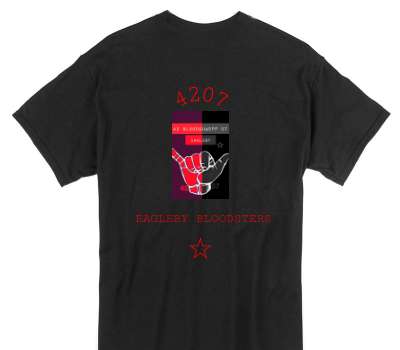 Custom Gildan 100% Cotton Black T-Shirt