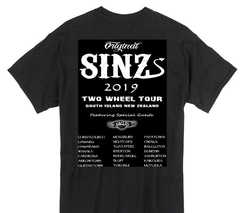 Custom Gildan 100% Cotton Black T-Shirt