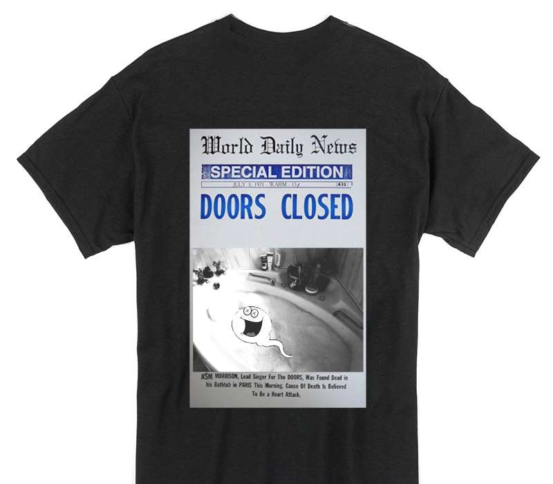 Custom Gildan 100% Cotton Black T-Shirt