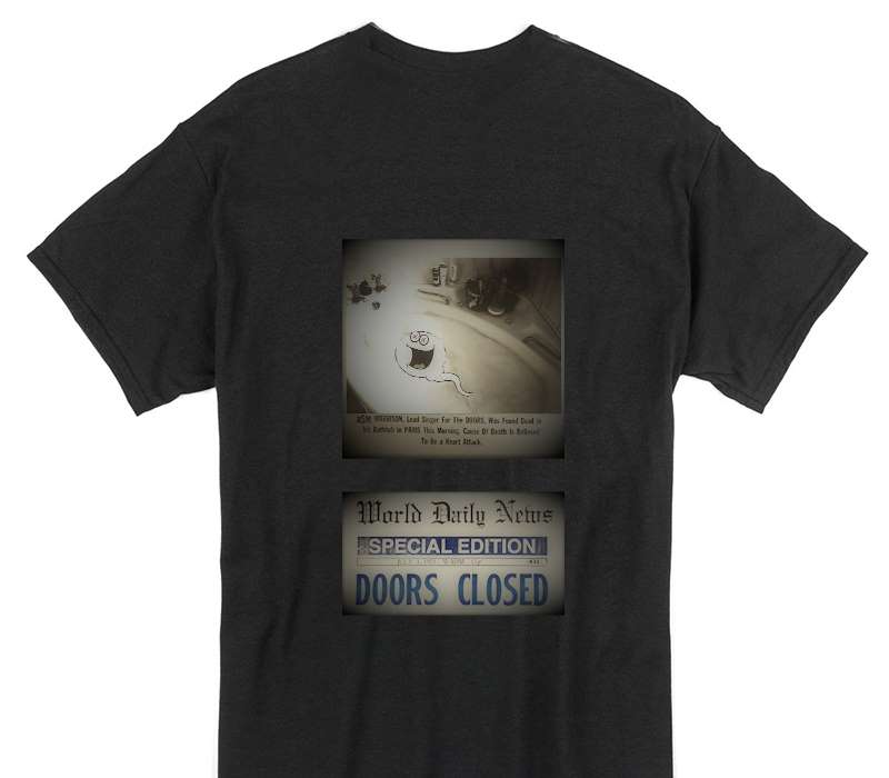 Custom Gildan 100% Cotton Black T-Shirt