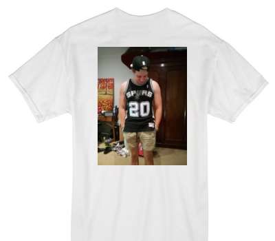 Custom Gildan 100% Cotton White T-Shirt