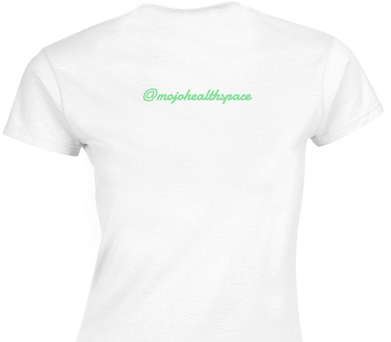Custom Womens Soft Style 100% Cotton White T-Shirt