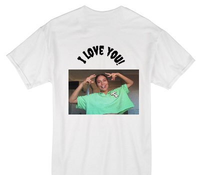 Custom Gildan 100% Cotton White T-Shirt