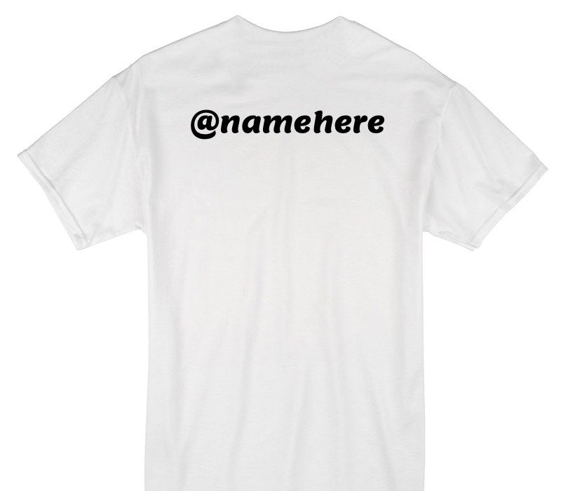 Custom Gildan 100% Cotton White T-Shirt