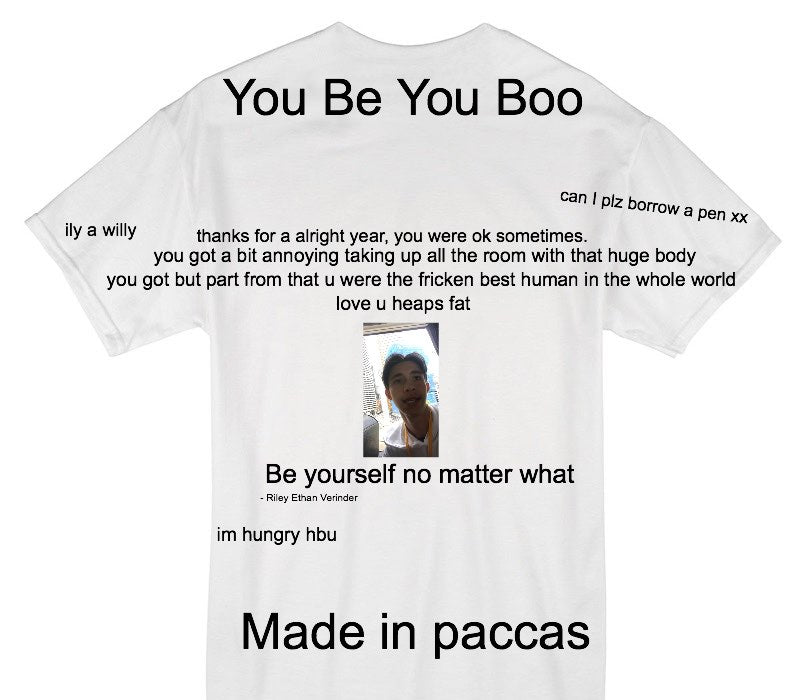 Custom Gildan 100% Cotton White T-Shirt