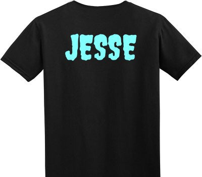 Custom Adult Soft Style 100% Cotton Black T-Shirt