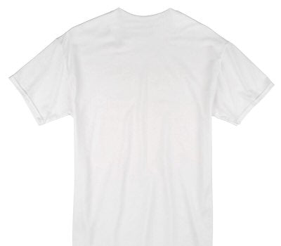 Custom Gildan 100% Cotton White T-Shirt