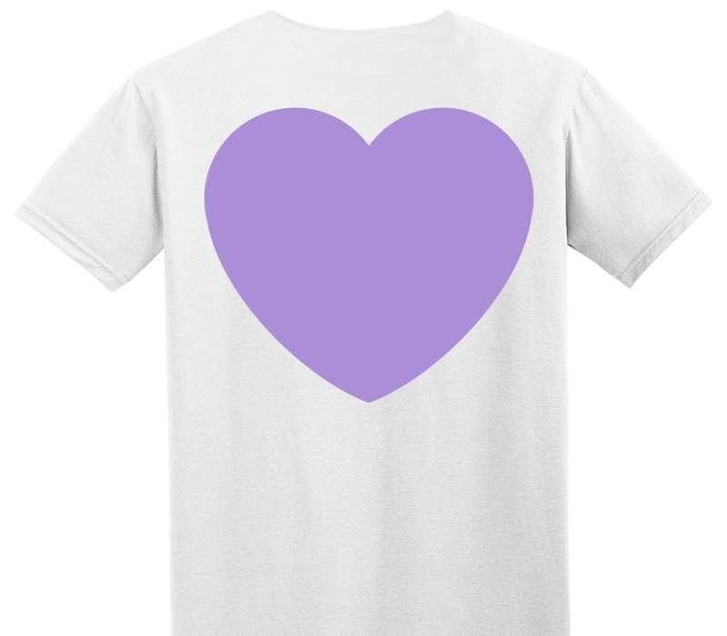 Custom Adult Soft Style 100% Cotton White T-Shirt