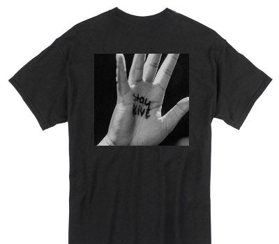 Custom Gildan 100% Cotton Black T-Shirt