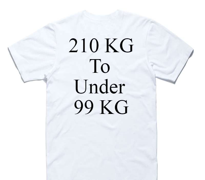 Custom AS Colour 100% Cotton White T-Shirt
