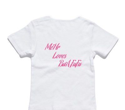 Custom AS Colour White Baby T-Shirt
