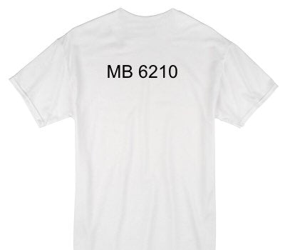 Custom Gildan 100% Cotton White T-Shirt