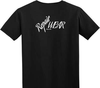 Custom Adult Soft Style 100% Cotton Black T-Shirt