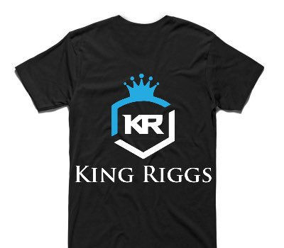 Custom AS Colour 100% Cotton Black T-Shirt