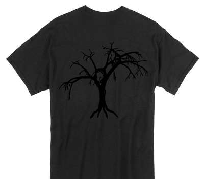 Custom Gildan 100% Cotton Black T-Shirt