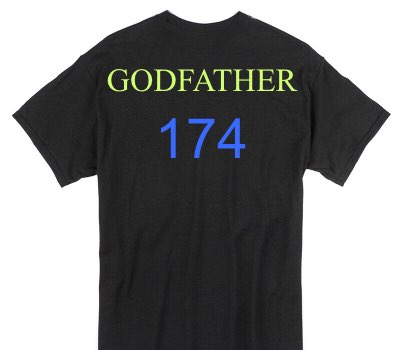 Custom Gildan 100% Cotton Black T-Shirt