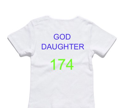 Custom AS Colour White Baby T-Shirt
