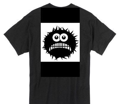 Custom Gildan 100% Cotton Black T-Shirt