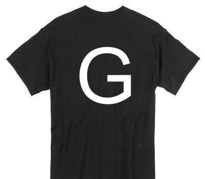 Custom Gildan 100% Cotton Black T-Shirt