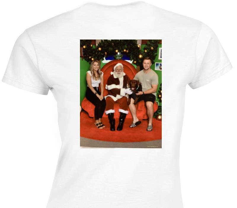 Custom Womens Soft Style 100% Cotton White T-Shirt