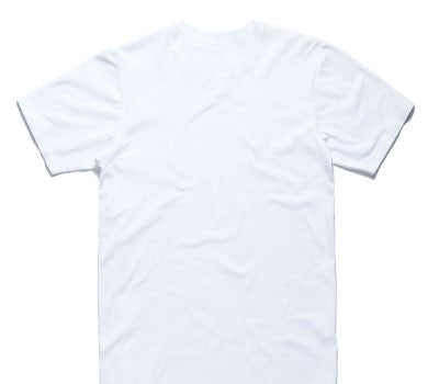 Custom AS Colour 100% Cotton White T-Shirt
