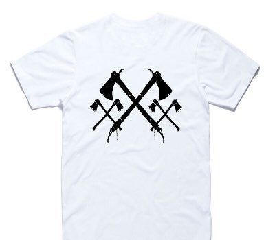 Custom AS Colour 100% Cotton White T-Shirt